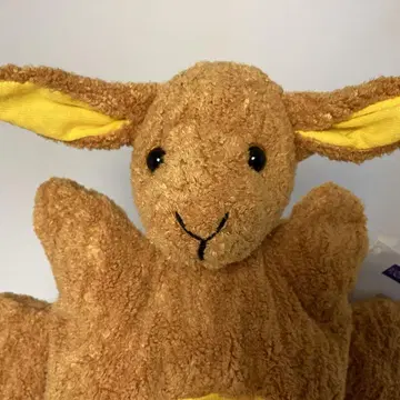캥거루 모자 손가락 인형