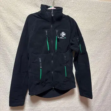 RLX 플리스 자켓 블랙 S