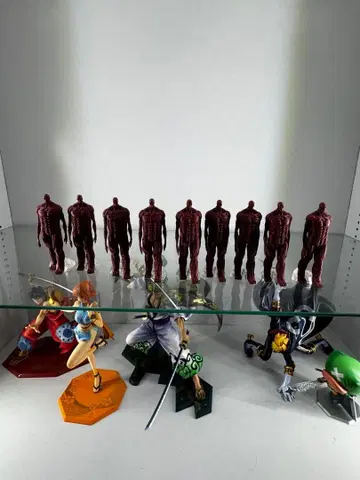 진격의 거인 제일복권 지진 피규어 9체 세트 I상