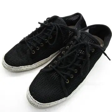 4631 COMME CA ISM 블랙 메쉬 스니커즈