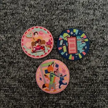 디즈니 자수 캔뱃지