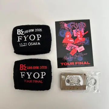 B'z FYOP 가챠가챠 12/21 한정판 리스트 밴드 참 세트