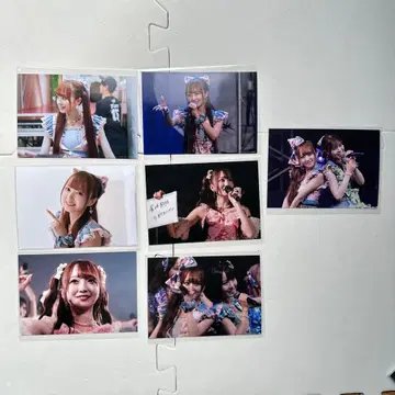 7장 세트 히비노 메나 브로마이드 라플라프 브로마이드 복권