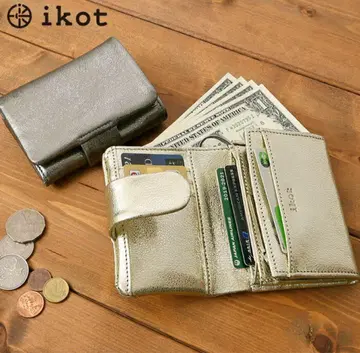 새상품급! ikot 골드 접이식 지갑