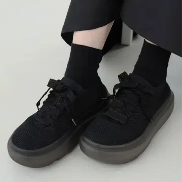 grouns x Aya 메쉬 신발 스니커즈 카롤리나 그레이서 블랙