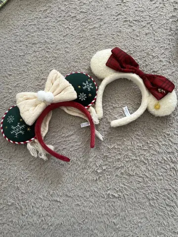 디즈니 크리스마스 머리띠 세트