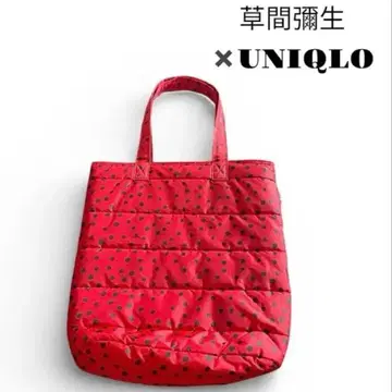한정판 쿠사마 야요이 x UNIQLO 도트 토트백