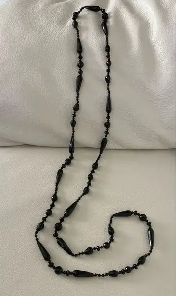 오닉스 롱 목걸이