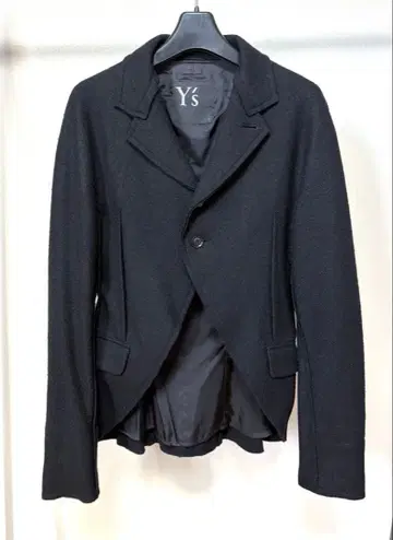 Y's 블랙 울 테일러드 연미 자켓 와이즈