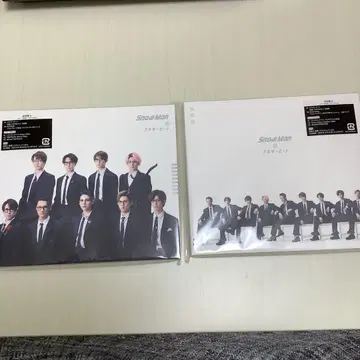 Snow Man 브라더 비트 초회반 A와 B 세트