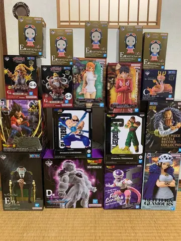 드래곤볼 원피스 피규어 세트