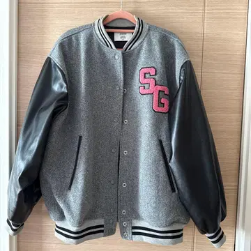 jouetie 바시티 자켓 아우터