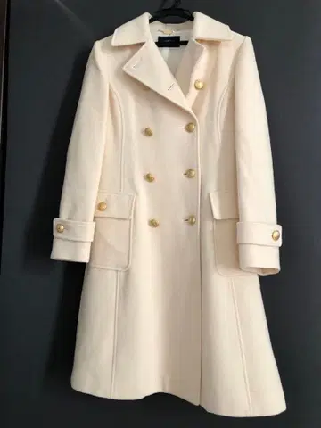 NEWYORKER 더블 브레스트 울 코트