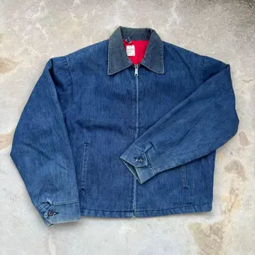 70's JCPenney 데님 워크 재킷