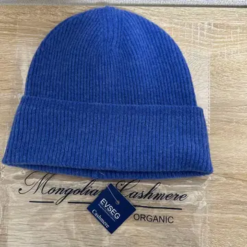 Evseg 몽골 100% CASHMERE 오가닉 캐시미어 니트 모자