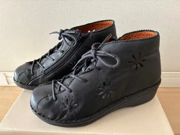 HPS 숏부츠 23cm 블랙 미사용