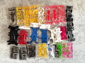 미니 사륜구동용 부품 세트 (다색, 정크제품 포함)