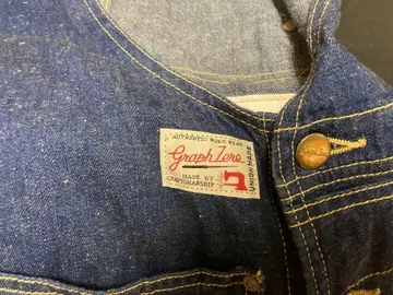 오카야마 데님!! GraphZero 데님 오버롤