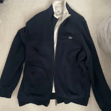 LACOSTE 네이비 집업 자켓