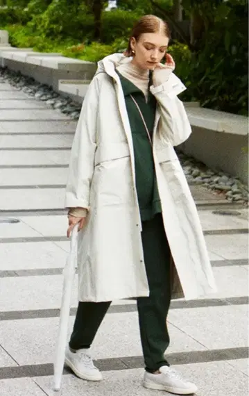 헬리한센 방수 롱 코트