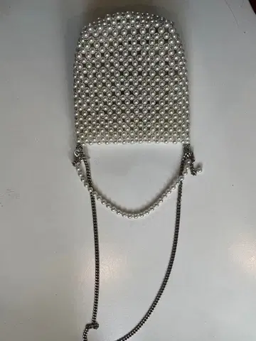 ZARA 펄 장식 숄더백