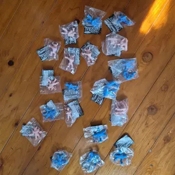 캡슐 토이 킨케시22 페일 오렌지 블루 세트