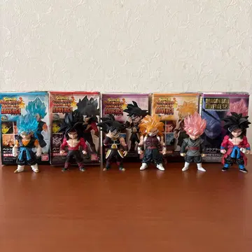 슈퍼 드래곤볼 히어로즈 어드버지 피규어 6체 세트 반다이