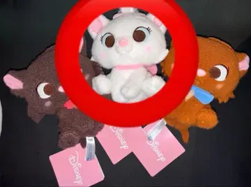 오샤레캣 빨간 볼 봉제 인형 마리 남코 한정판