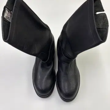 Chippewa 블랙 엔지니어 부츠