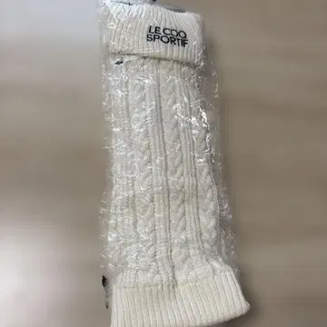 르 꼬끄 스포르티브 화이트 레그 워머 F 사이즈