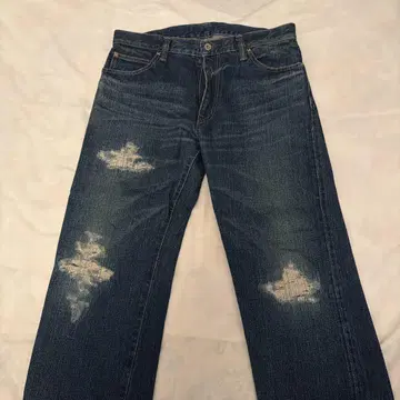 텐더 로인 T-riders C 라이더스 데미지 가공 34인치