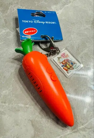 [미사용 새상품] 주토피아 디즈니 리조트 당근 키링