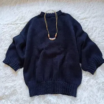 Cion 코튼 빅 슬리브 스웨터 니트 frenchbull