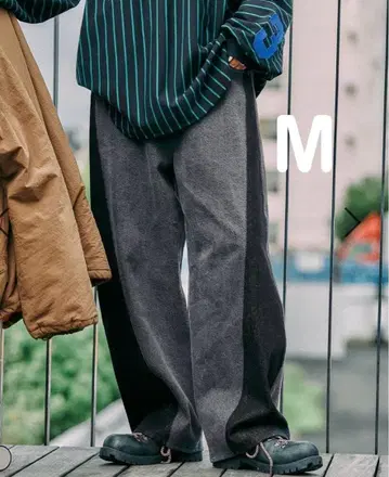 니코앤드 be with M 미사요 데님 팬츠