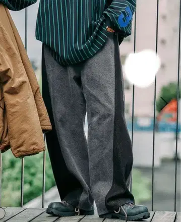 니코앤드 be with M 미사요 데님 팬츠