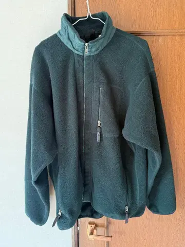 Patagonia 플리스 자켓 XL 그린 USA 제조