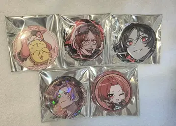 이레귤러즈 랜덤 캔뱃지 아카구미 리우라 5개 세트