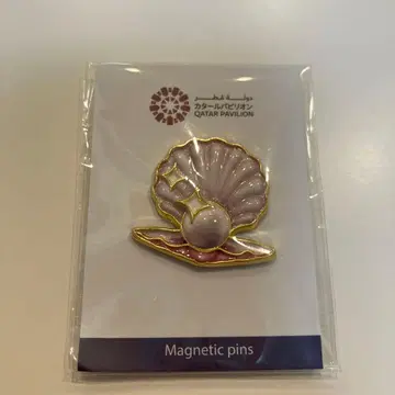 만국 박람회 EXPO 2025 카타르관 핀 배지 카타르 파빌리온