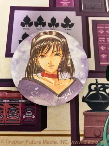 사쿠라 대전 중국 한정판 캔뱃지 카미사키 스미레