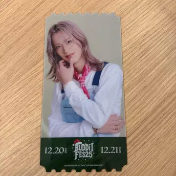 MORRIE 클리어 픽처 티켓