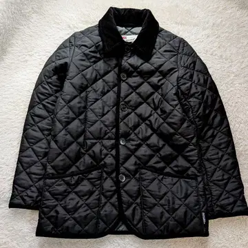 트래디셔널 웨더웨어 블랙 퀼팅 자켓
