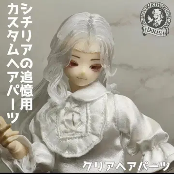 NEW 시칠리아의 추억 커스텀 헤어 부품 계동순식 클리어 헤어 부품