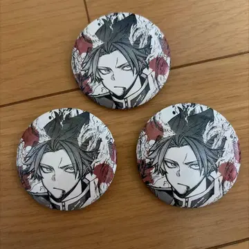 도겐안키 홀로그램 캔뱃지 마즐 화염귀 3개 세트