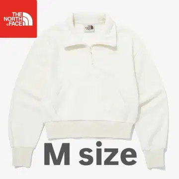 [한국 한정판] THE NORTH FACE 하프 지퍼 트레이닝복 M 크림