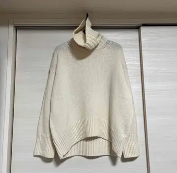 GALERIE VIE 파인 울 하이넥 풀오버