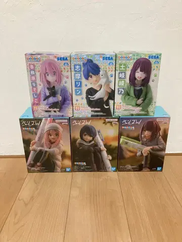 유루캠 피규어 묶음 판매 6종 세트