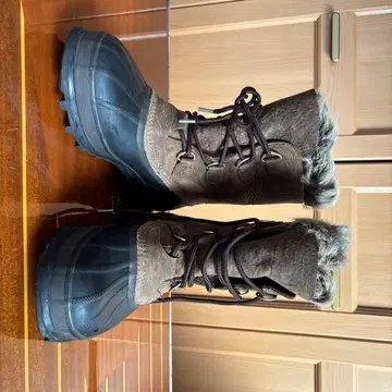 방수 하이컷 부츠 브라운