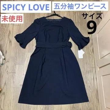 [ 미사용 ] 여성용 원피스 SPICY LOVE 9호 네이비