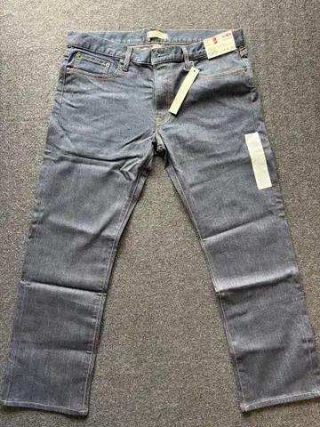 유니클로 슬림 핏 스트레이트 청바지 허리 36 (91cm)