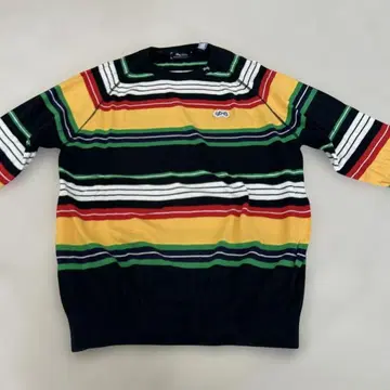 Lrg 멀티 컬러 스트라이프 스웨터 XL